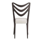 Arteriors - 5769 - Chaise de salle à manger - Sutton - Acajou ébène/Mousseline