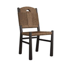 Arteriors - 5775 - Chaise de salle à manger - Solange - Bois de sable/Cordon en papier lavé au tabac