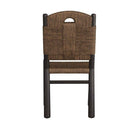 Arteriors - 5775 - Chaise de salle à manger - Solange - Bois de sable/Cordon en papier lavé au tabac