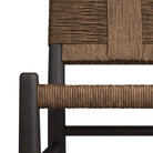 Arteriors - 5775 - Chaise de salle à manger - Solange - Bois de sable/Cordon en papier lavé au tabac