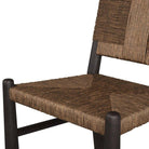 Arteriors - 5775 - Chaise de salle à manger - Solange - Bois de sable/Cordon en papier lavé au tabac
