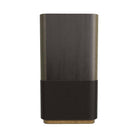 Arteriors - 6266 - Meuble - Sherbourne - Cuir graphite/Chêne ombré/Marbre blanc/Laiton antique