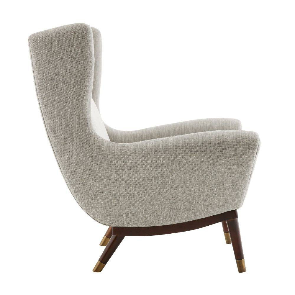 Arteriors - 8123 - Fauteuil lounge - Ophelia - Tweed fossilisé