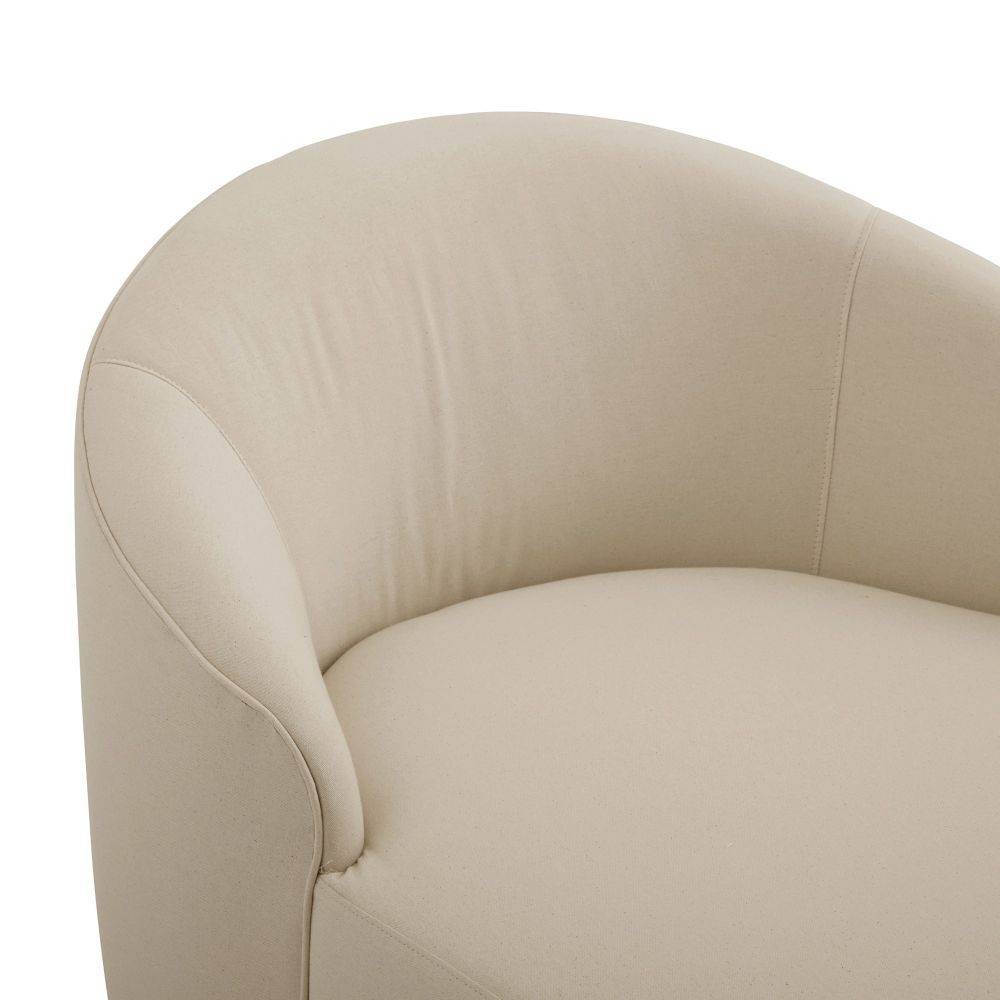Arteriors - 8165 - Chair - Turner - Muslin Fabric