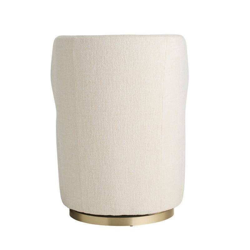 Arteriors - 8171 - Chaise - Poppy - Cloud Boucle/Champagne Pivotante