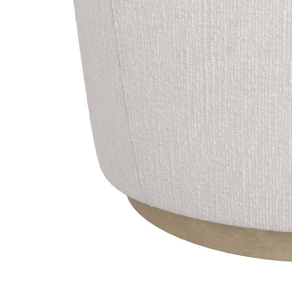 Arteriors - 8171 - Chaise - Poppy - Cloud Boucle/Champagne Pivotante