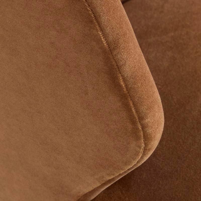 Arteriors - 8172 - Fauteuil - Poppy - Velours Cider/Champagne Pivotant
