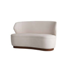 Arteriors - 8176 - Canapé - Pasadena - Cloud Boucle/Noyer foncé