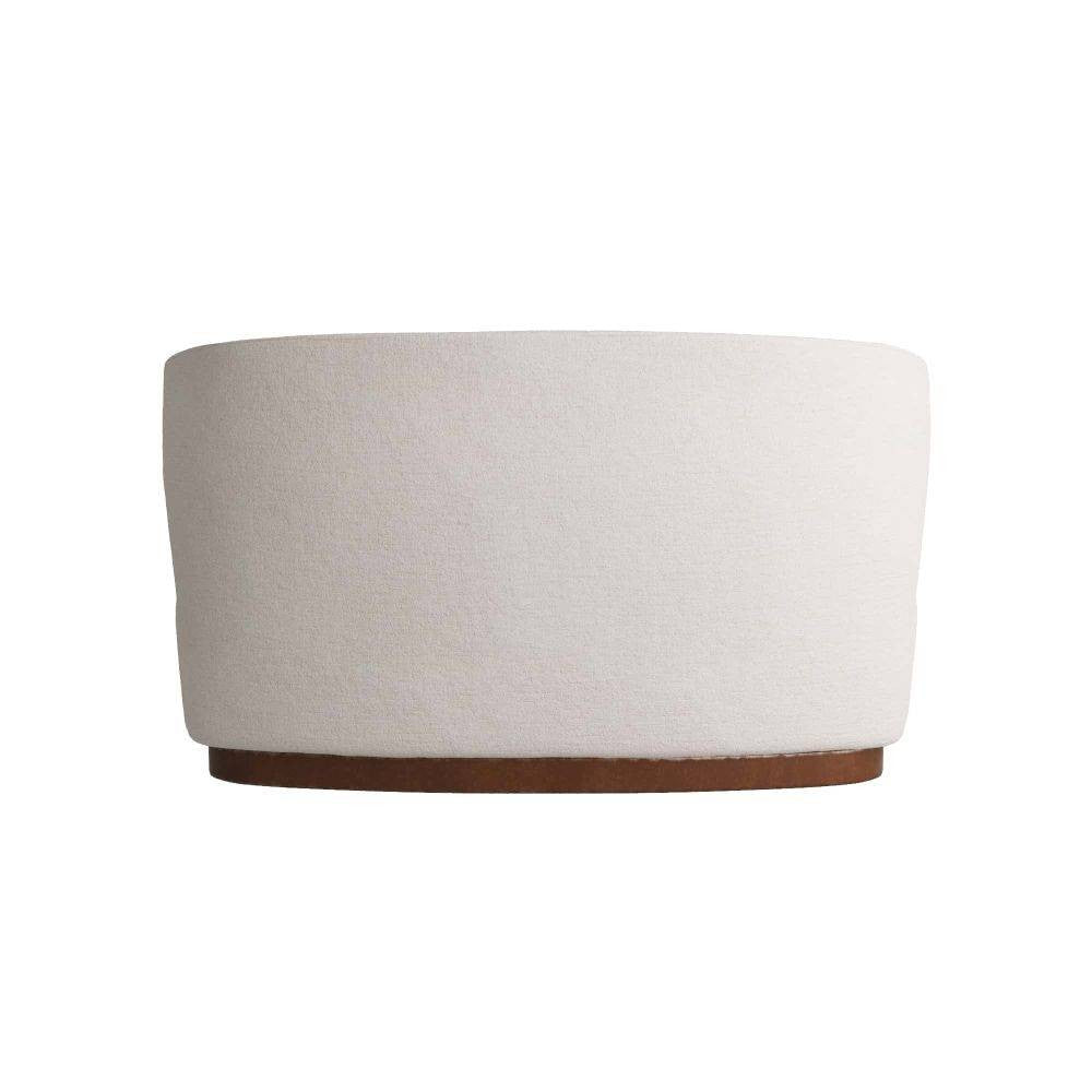 Arteriors - 8176 - Canapé - Pasadena - Cloud Boucle/Noyer foncé