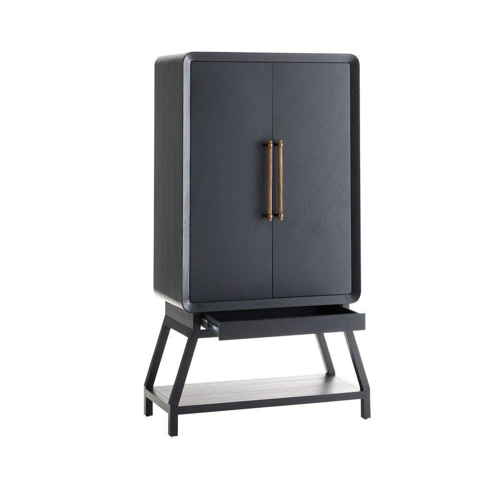 Arteriors - DJ5015 - Cocktail Cabinet - Cantu - Ebony