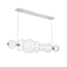 Eurofase Canada - 46772-015 - ATOMO-CHD-7LT-56IN-CHR-CL - ATOMO - Chrome
