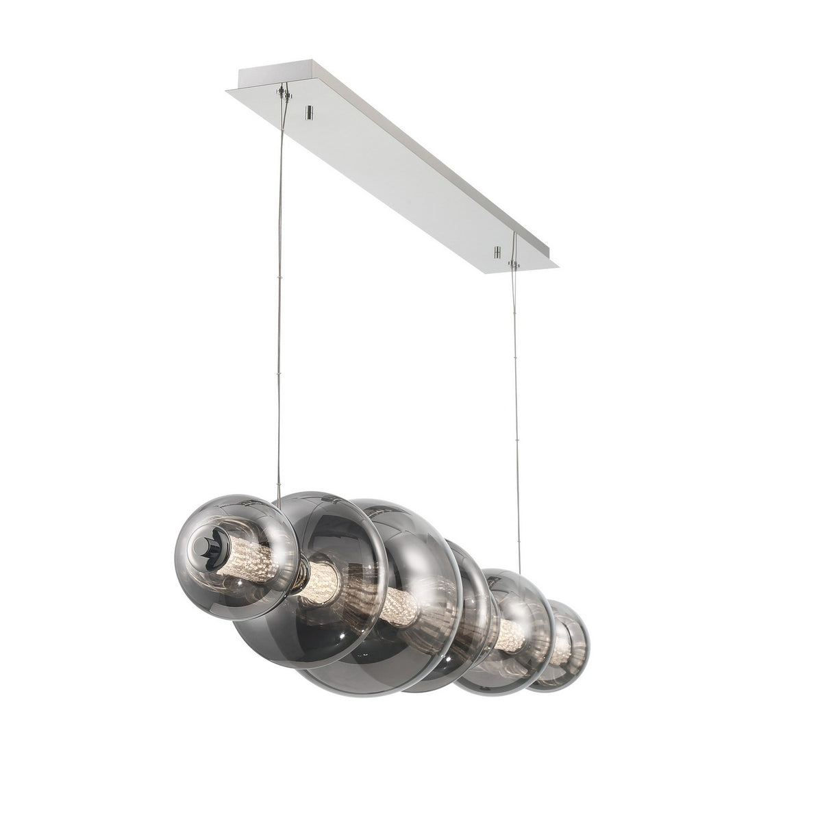 Eurofase Canada - 46772-022 - ATOMO-CHD-7LT-56IN-CHR-SK - ATOMO - Chrome