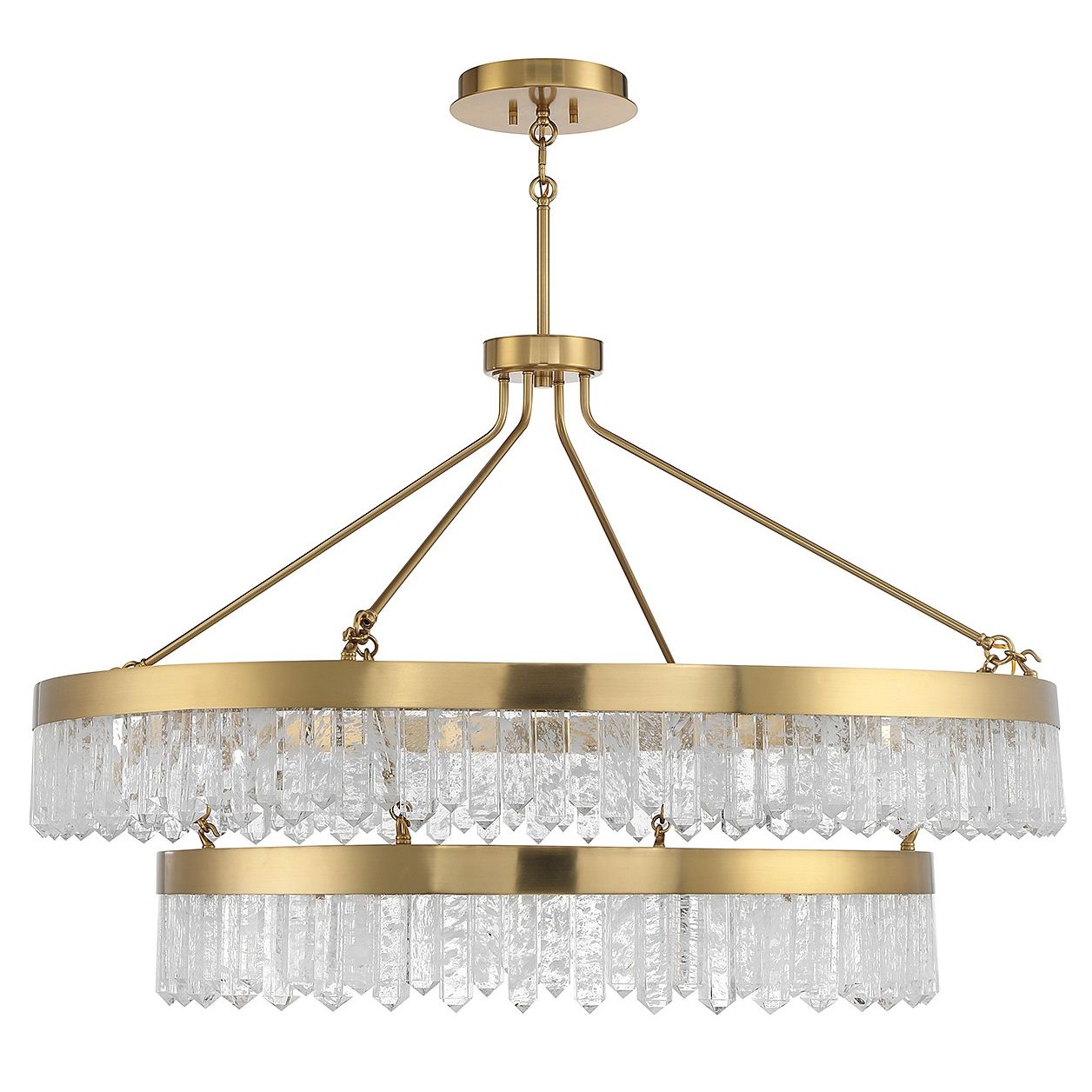 Savoy House - 7-1622-117-322 - LED Pendant - Landon - Warm Brass