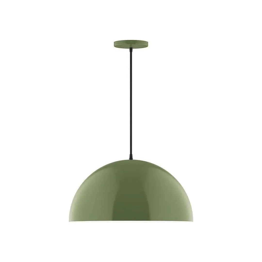 Montclair Light Works - PEB433-22-C20-L13 - LED Pendant - Axis - Fern Green