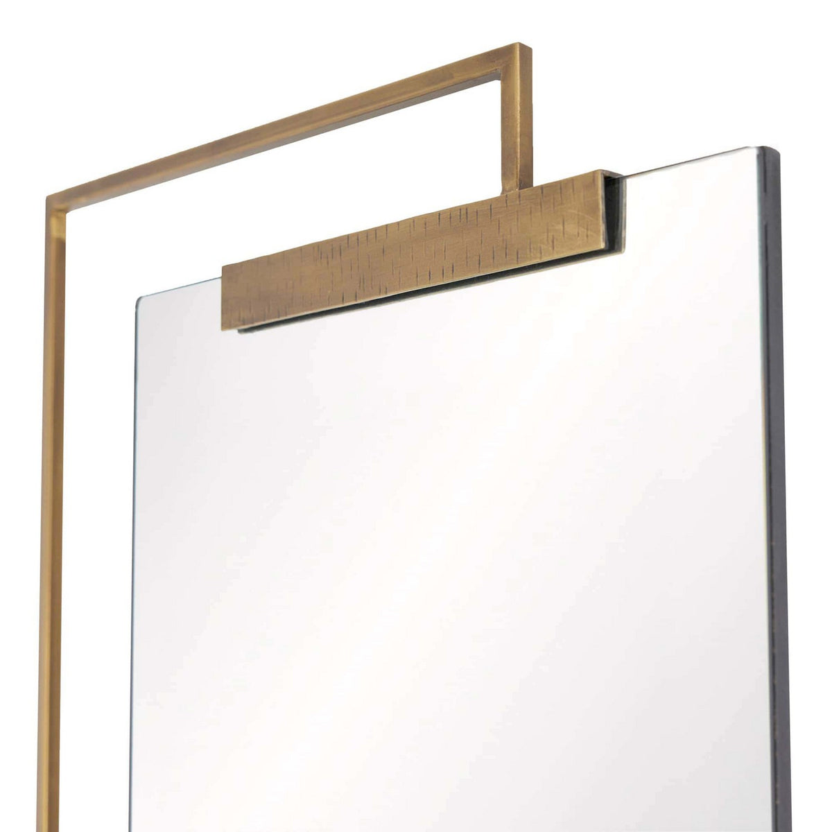 Arteriors WMI03 Princeton Mirror in Antique Brass