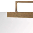 Arteriors WMI03 Princeton Mirror in Antique Brass