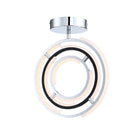 Artcraft Canada - AC6745PN - LED Semi Flush Mount - Trilogy - Polished Nickel