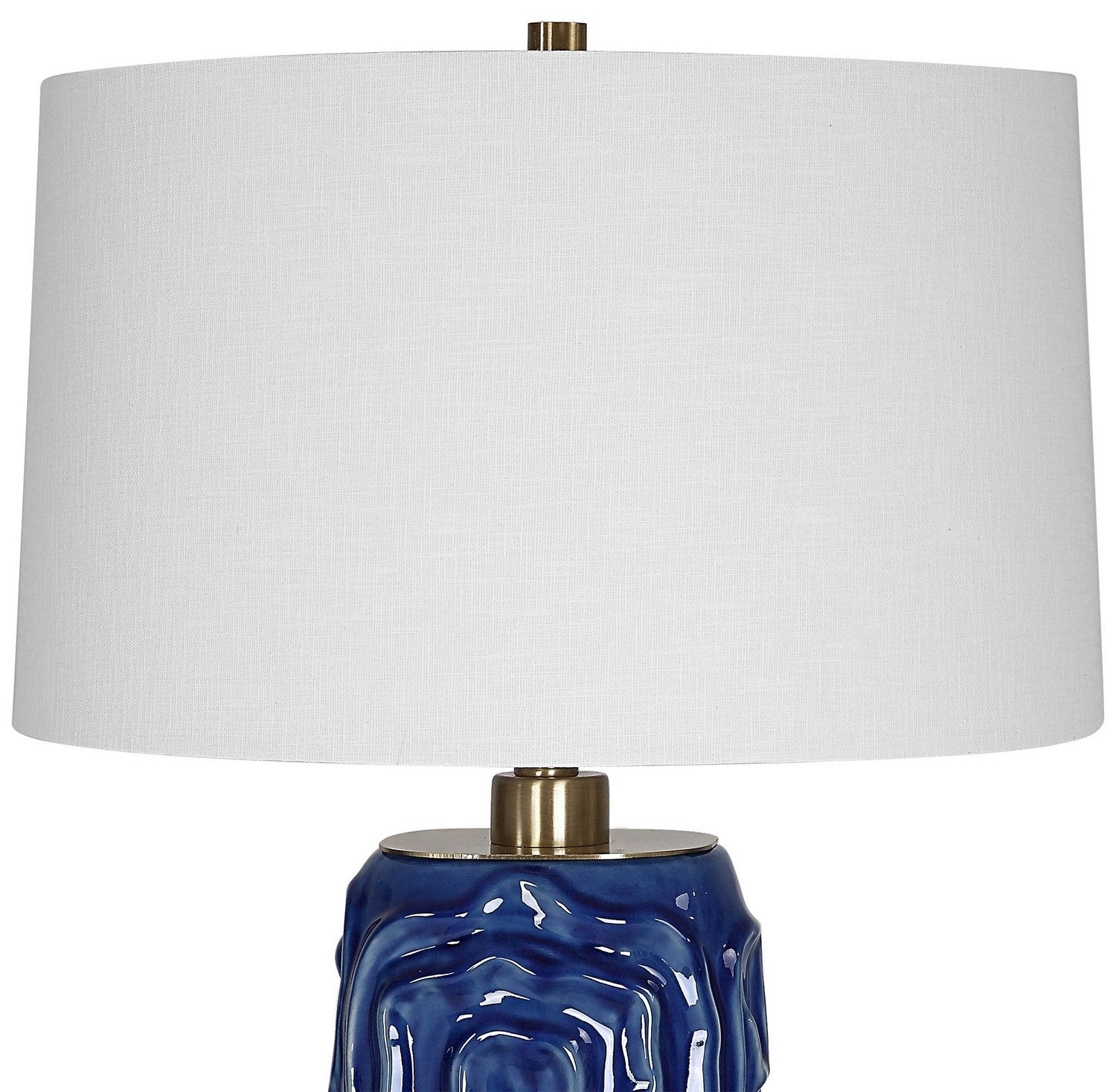 Uttermost - 30221-1 - One Light Table Lamp - Zade - Antiqued Brass