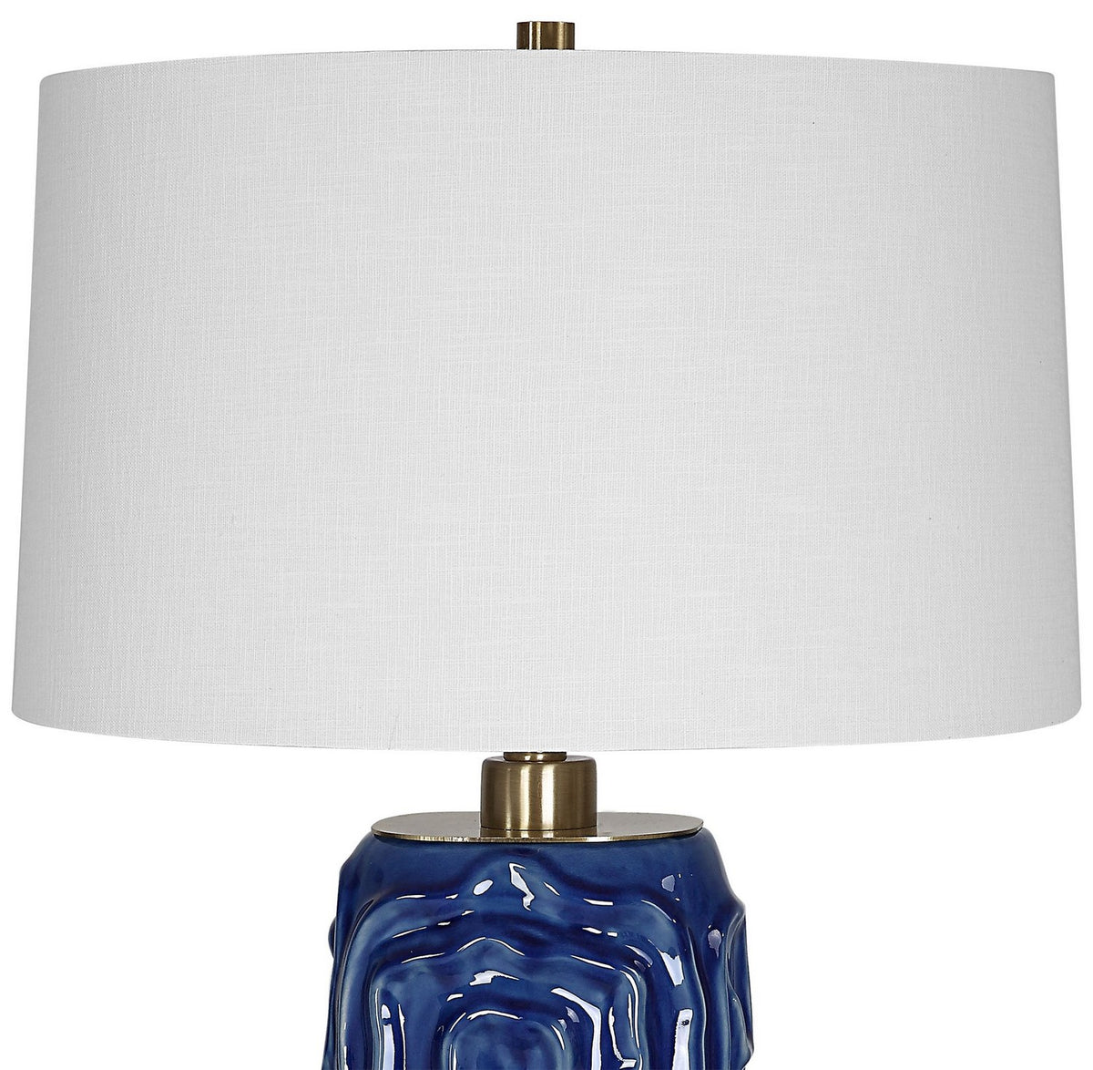 Uttermost - 30221-1 - One Light Table Lamp - Zade - Antiqued Brass