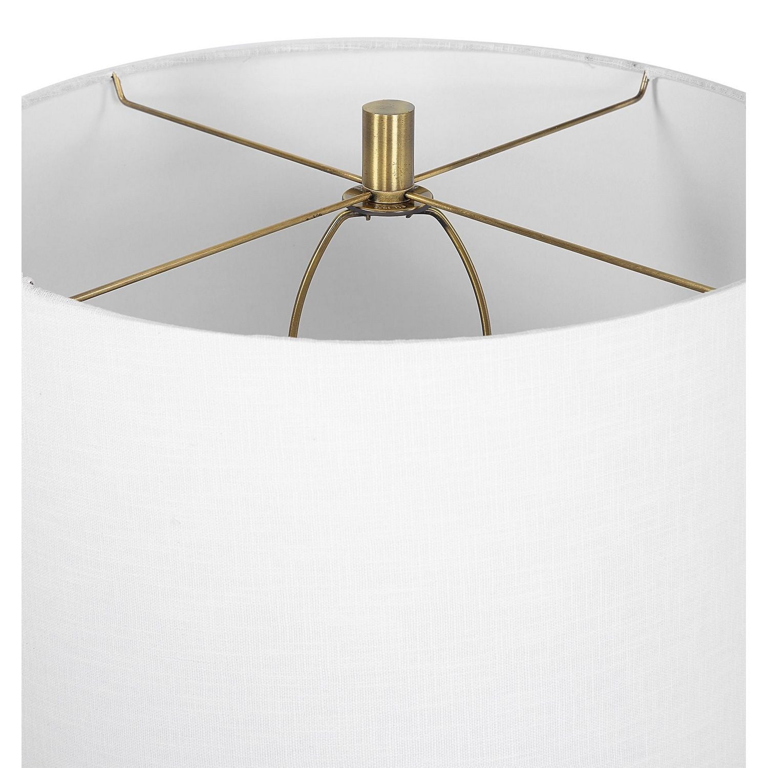 Uttermost - 30221-1 - One Light Table Lamp - Zade - Antiqued Brass