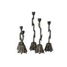 Arteriors - ACI02 - Bougeoirs, lot de 5 - Brandt - Bronze