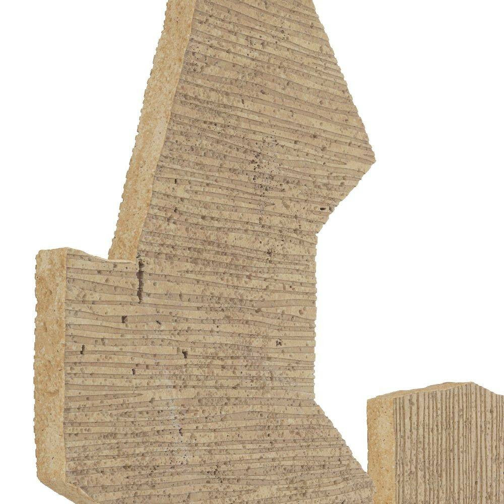 Arteriors - ASC17 - Sculptures, lot de 2 - Bianchis - Sable
