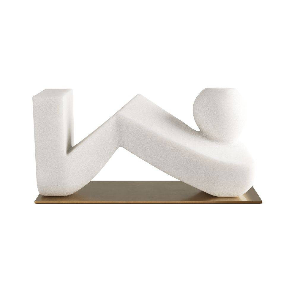 Artteriors - ASC19 - Sculpture - Zane - Ivoire