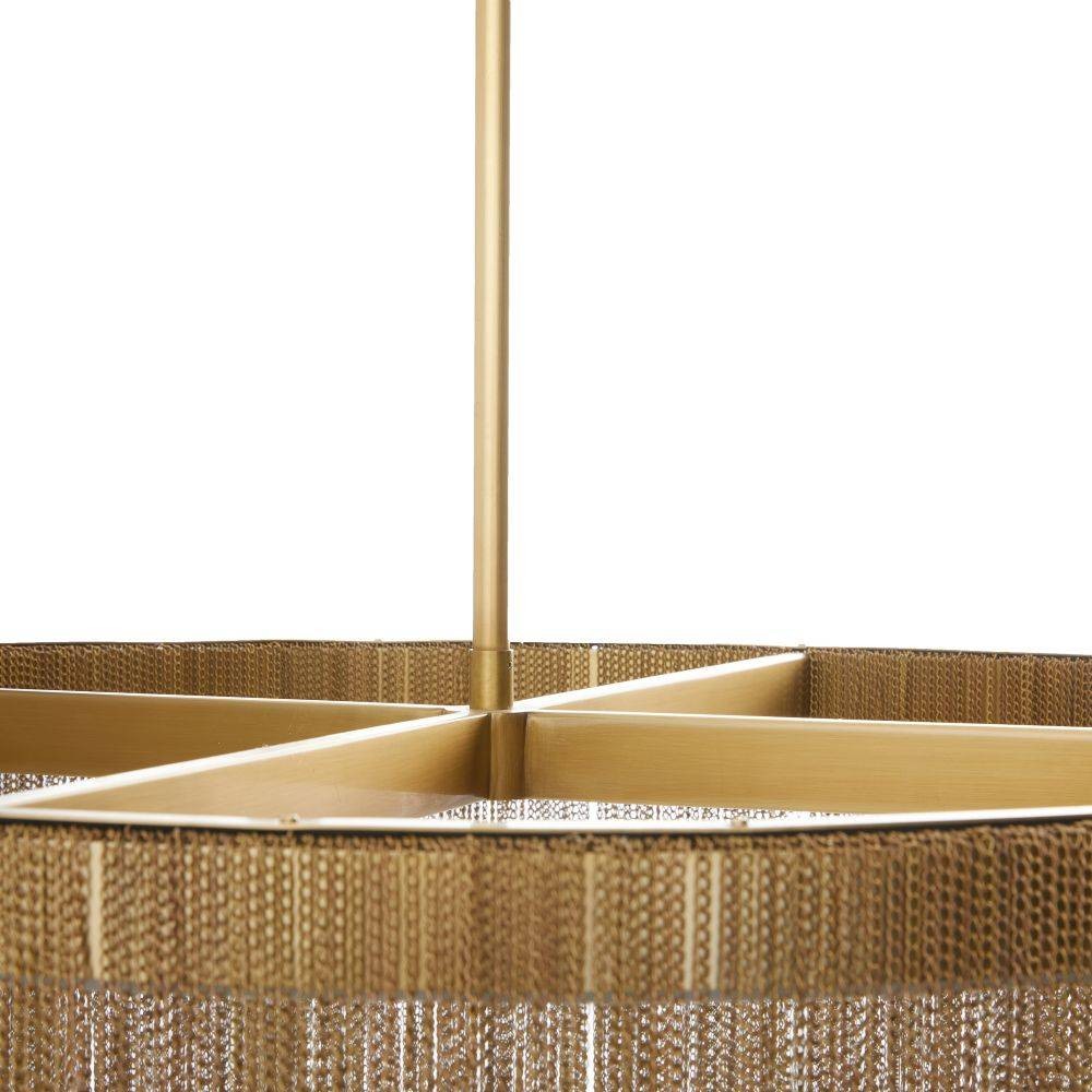 Arteriors - DMC20 - Chandelier - Bennet - Antique Brass