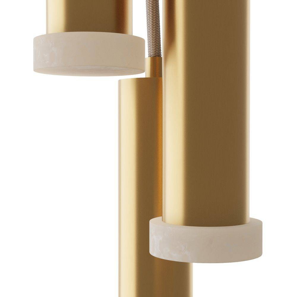 Arteriors - DPC08 - Pendant - Aleena - Antique Brass