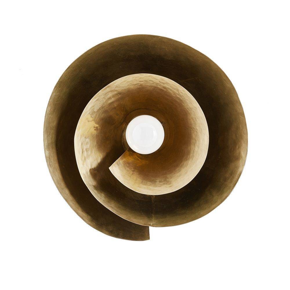 Artères antérieures - DWI07 - MuraleSupport de plafond - Arden - Laiton vintage