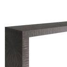 Arteriors - FLS03 - Console - Andreas - Marqueterie de paille gris foncé