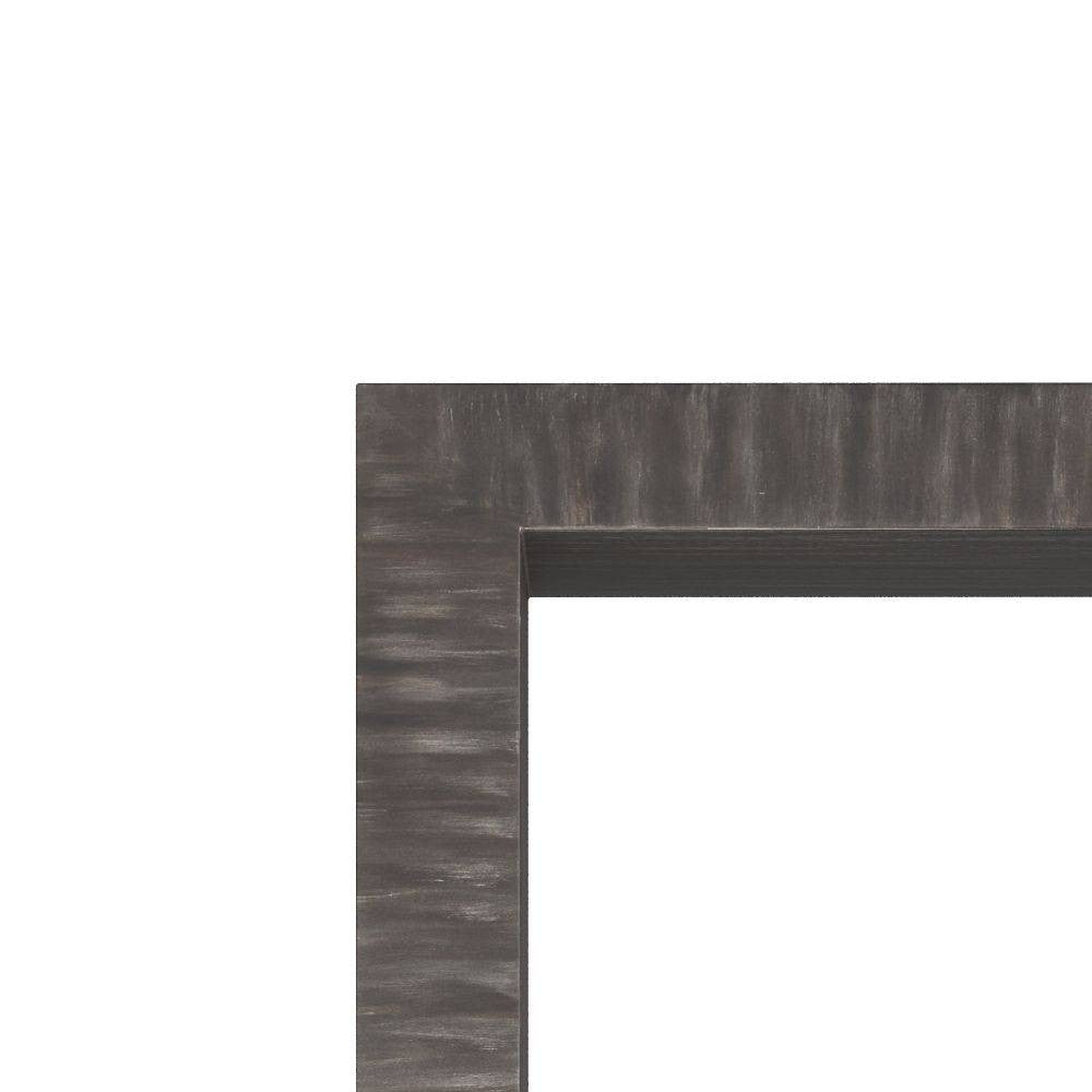 Arteriors - FLS03 - Console - Andreas - Marqueterie de paille gris foncé
