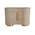 Arteriors - FNS03 - Meuble - Tilton - Château Chêne fumé/Laiton vintage