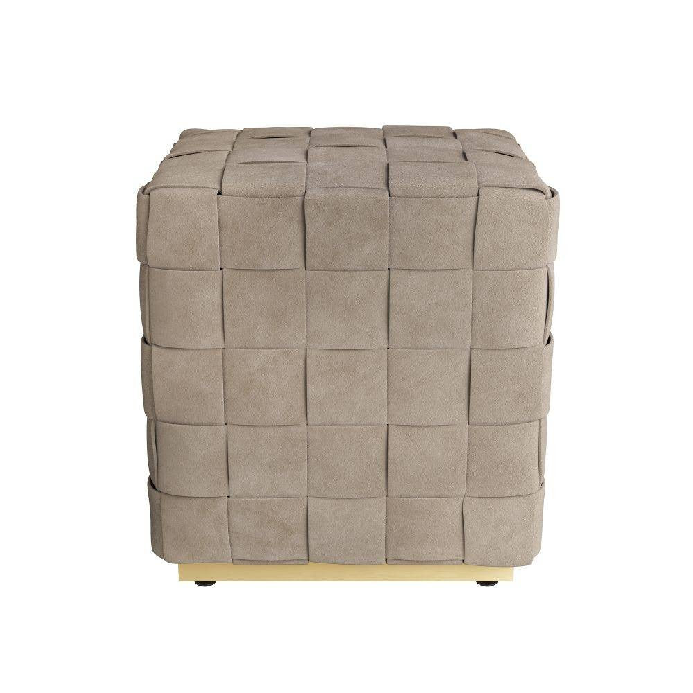 Arteriors - FOI11 - Ottoman - Lakewood - Colombe