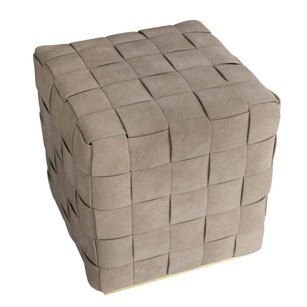 Arteriors - FOI11 - Ottoman - Lakewood - Colombe
