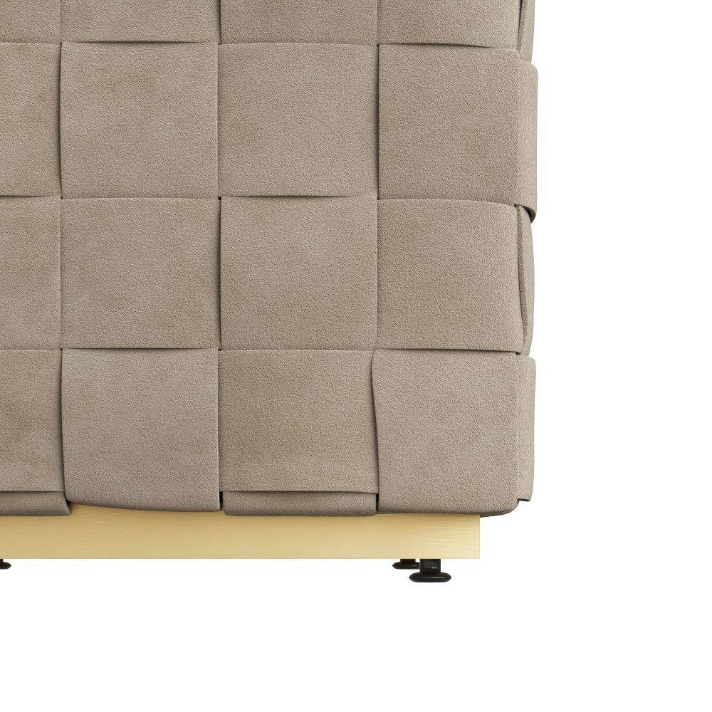 Arteriors - FOI11 - Ottoman - Lakewood - Colombe