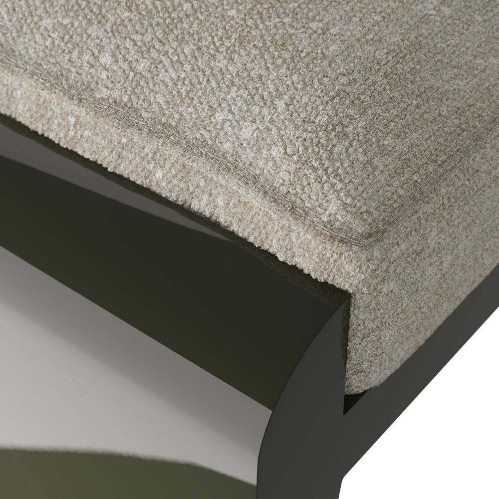Arteriors - FOS01 - Pouf - Alanna - Cloud Boucle