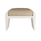 Arteriors - FOS02 - Pouf - Alanna - Cuir végan sable