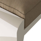 Arteriors - FOS02 - Pouf - Alanna - Cuir végan sable