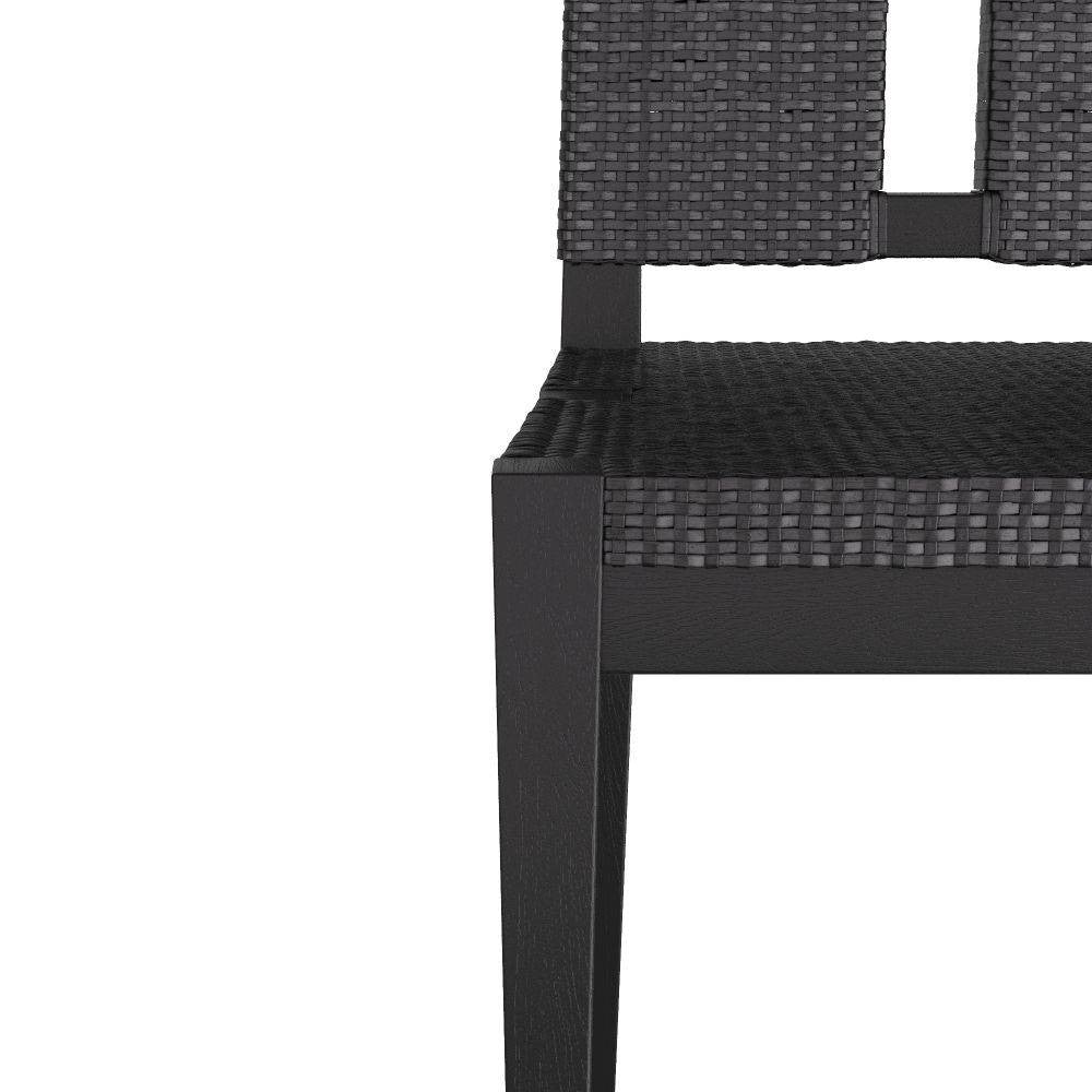 Arteriors - FRS06 - Fauteuil ining - Antonio - Ébène