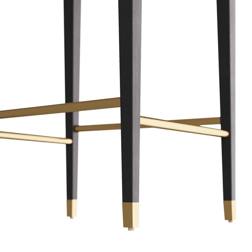 Arteriors - FSI07 - Bar Stool - Burdock - Ivory Leather