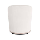 Arteriors - GDFRU01 - Fauteuil Lounge - Reveal - Lin couleur os/Chêne cérusé/Clous décoratifs en laiton antique