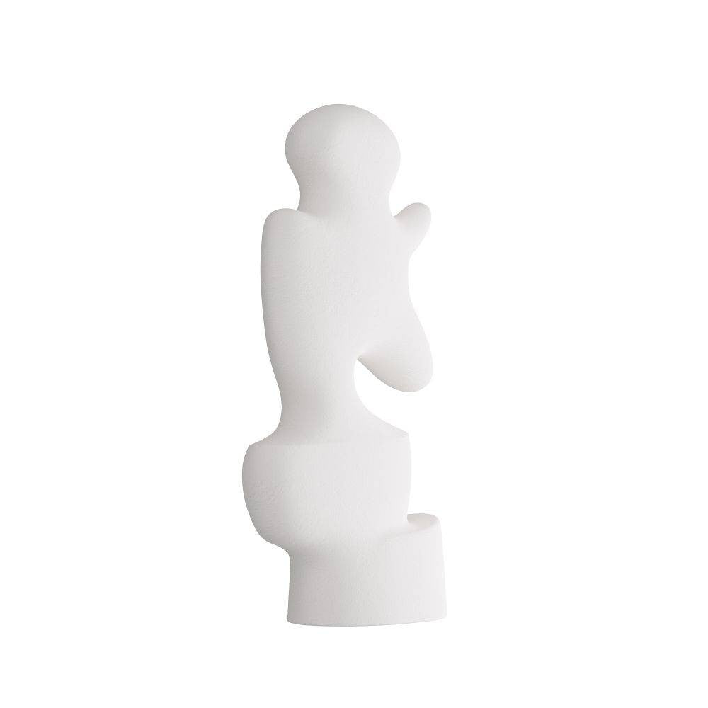 Artteriors - GKATC03 - Sculpture - Mello - Plâtre blanc, résine