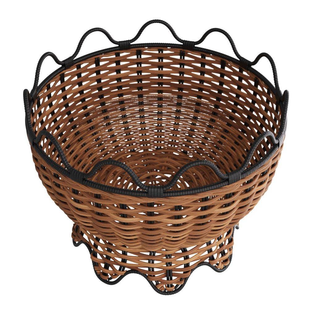 Arteriors - GKATS01 - Centerpiece - Mar - Natural & Black, Rattan