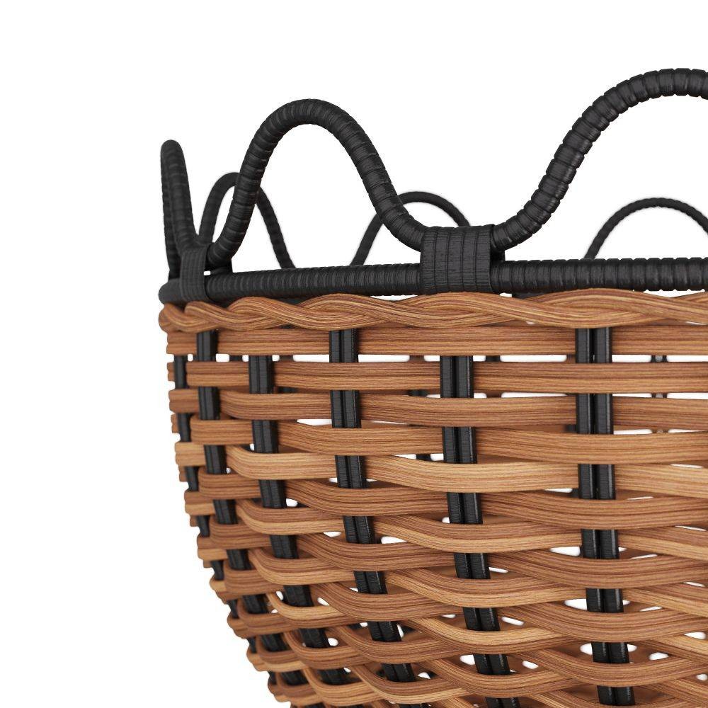 Arteriors - GKATS01 - Centerpiece - Mar - Natural & Black, Rattan