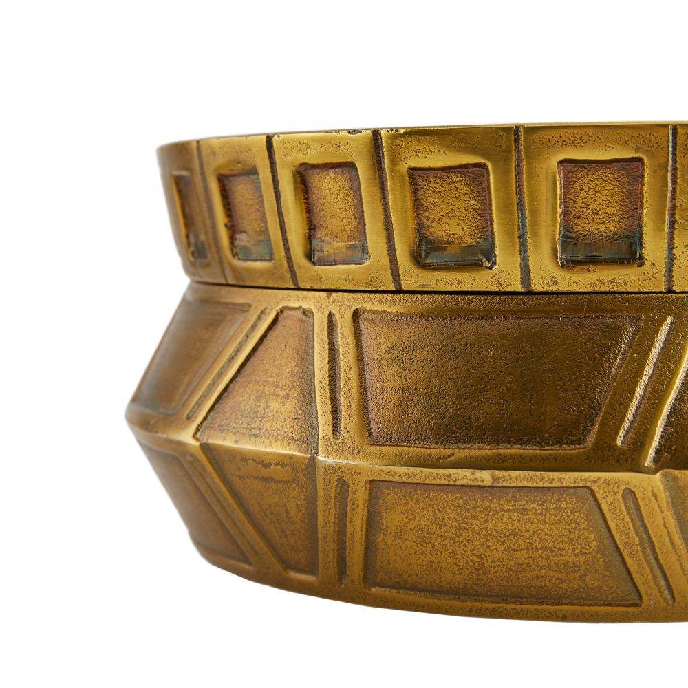 Arteriors - GKAYI01 - Centre de table, lot de 2 - Millenia - Laiton antique