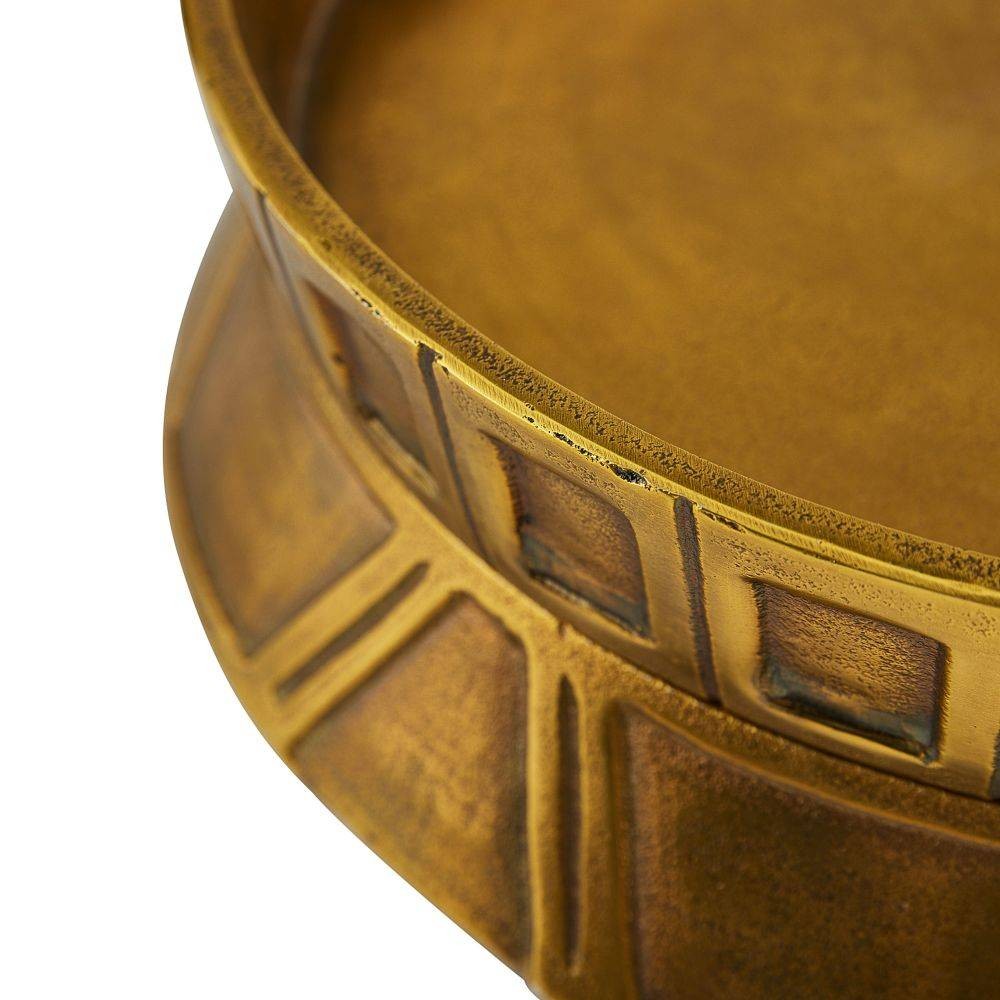 Arteriors - GKAYI01 - Centre de table, lot de 2 - Millenia - Laiton antique