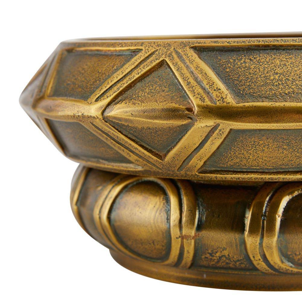 Arteriors - GKAYI02 - Centre de table, lot de 2 - Millenia - Laiton antique