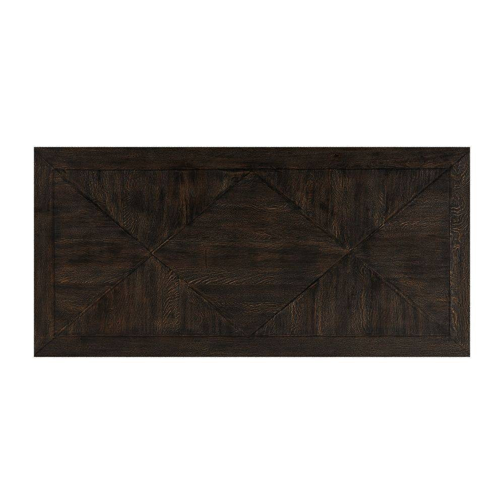 Arteriors - GKFDI01 - Table de salle à manger - Vargueno - Bois de manguier brûlé