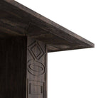 Arteriors - GKFDI01 - Table de salle à manger - Vargueno - Bois de manguier brûlé